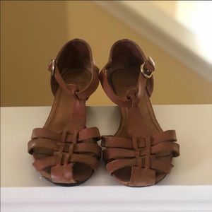 Tesori leather sandals